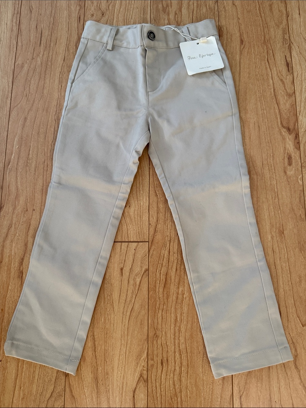 Bonton Kids Light Tan  Formal Trousers